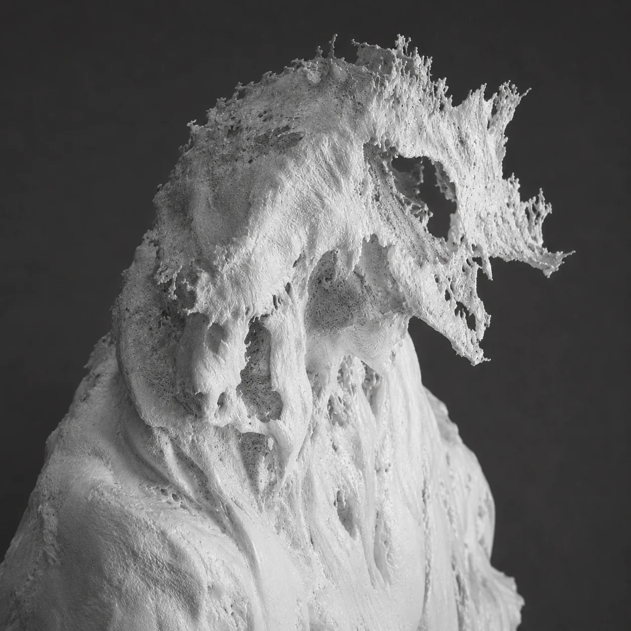 Profile view of the eroded BRAMBLES figure